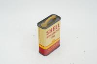 SHELL: A Shell 'Household Oil' four fluid ounce oiler - 2