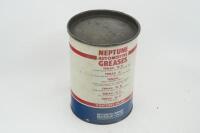 NEPTUNE: A Neptune five pound automotive grease tin&nbsp; - 4