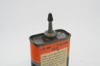 FIRESTONE: A Firestone 'Fine Machine Oil' four fluid ounce lead top oiler&nbsp; - 6