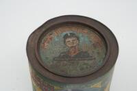 ALLEN'S: A scarce and early Allen's 'Irish Moss Gum Jubes' - 'For Coughs and Colds' tin with great pictorial imagery - 2