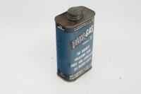 PLUS-GAS: A one half imperial pint Plus Gas 'Formula A' lubricant tin&nbsp; - 2