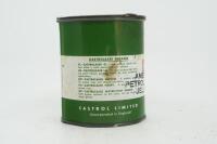 CASTROL: A Castrol one pound Castrolease Grease tin, stamped 'Amber Petroleum Jelly'&nbsp; - 4