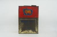 GOLDEN FLEECE: A Golden Fleece 'Supreme' motor oil&nbsp;one gallon tin - 6