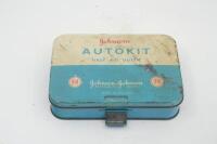 JOHNSON'S: A Johnson & Johnson 'Autokit - First Aid Outfit' tin&nbsp; - 2