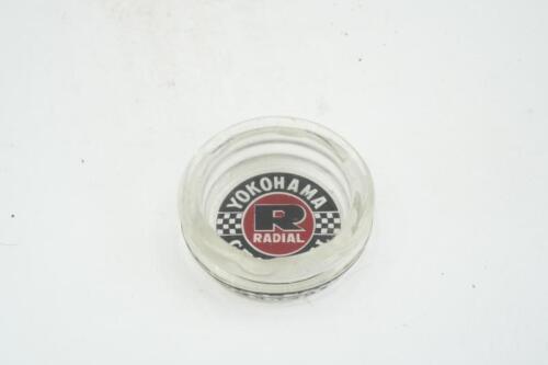 YOKOHAMA: A Yokohama tyres 'GT Speical R Radial' glass ashtray, c1960s