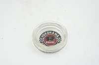 YOKOHAMA: A Yokohama tyres 'GT Speical R Radial' glass ashtray, c1960s