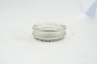 YOKOHAMA: A Yokohama tyres 'GT Speical R Radial' glass ashtray, c1960s - 2