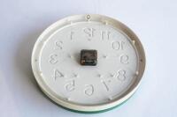 CASTROL: A late 1980s Castrol&nbsp;quartz wall clock, featuring 'Oils ain't oils.' slogan, 37.5cm high, 37.5cm wide - 2