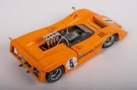 McLAREN: A GMP 1:18 scale&nbsp;McLaren M8A model,&nbsp;as raced by Denny Hulme, orange, racing number #5 - 6