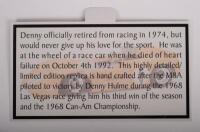 McLAREN: A GMP 1:18 scale&nbsp;McLaren M8A model,&nbsp;as raced by Denny Hulme, orange, racing number #5 - 10