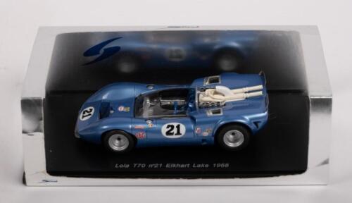 Spark 1/43 S1139 Lola T70 Chevrolet #21 Can-Am Elkhart Lake 1968 Mario Andretti