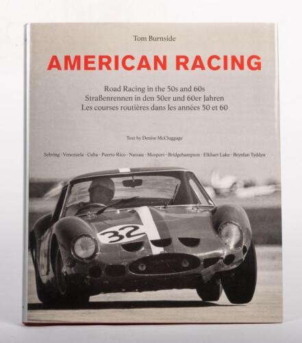 AMERICAN RACING: 'American Racing' hardcover book by Tom Burnside