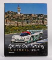SPORTS CAR RACING: 'Sports Car Racing - In Camera 1980-1989' by Paul Parker, hardcover book, published 2018