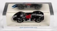 MCLAREN M1A OLDSMOBILE: A Spark 1:43&nbsp;scale&nbsp;McLaren M1A Oldsmobile model, the number #2&nbsp;race car as driven by Bruce McLaren at Riverside in 1964