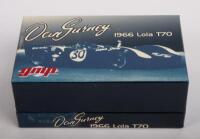 LOLA T70 MkII: A GMP&nbsp;1:43&nbsp;scale&nbsp;Lola T70 MkII&nbsp;model, as raced by Dan Gurney during 1966 - 3