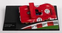 FERRARI 612: A&nbsp;1:43&nbsp;scale&nbsp;Ferrari 612 model, the number #23 Chris Amon driven Can Am race car from Las Vegas Grand Prix 1968