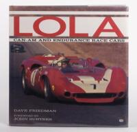 LOLA: 'LOLA - CAN-AM AND ENDURANCE RACE CARS' hardcover book by Dave Friedman