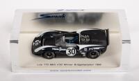 LOLA T70 MKII: A Spark 1:43&nbsp;scale Lola T70 MkII model, the Dan Gurney driven number #30 winner of the 1966&nbsp;Bridgehampton