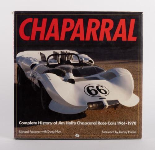 CHAPARRAL: A Hardcover book by Richard Falconer and Doug Nye including 'Chaparral'