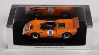 OLA T70 MkIII: A Spark 1:43&nbsp;scale&nbsp;Lola T70 MkIII model, the number #10 Can Am race car as raced during 1968