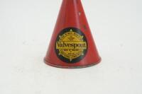 VALVESPOUT: A small conical 'Valvespout' leakproof oiler by Muller, England - 3