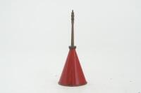 VALVESPOUT: A small conical 'Valvespout' leakproof oiler by Muller, England - 4