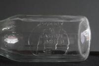 CASTROL: An original embossed Castrol 'Z' logo one quart glass oil bottle&nbsp; - 5