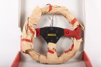SPARCO: A Sparco&nbsp;racing steering wheel, type 330, colour Rossi Marco, 33cm wide - 3