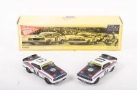 FALCON: A set of two 1:43 scale Trax Ford Falcon XC Hardtop commemorating the exciting 1977 Bathurst finish, TRS10, in fitted box