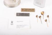 ALAN HAMILTON: A group of ten assorted personal items pertaining to Alan Hamilton - 2