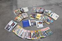 MOTORING MAGAZINES: A tub of motoring periodicals & event programs from Australia
