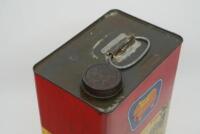 GOLDEN FLEECE: A Golden Fleece 'Supreme' motor oil one gallon tin - 4