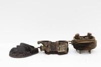 BSA: A group of three BSA cylinder heads thought to possibly suit M20 & C11 models - 3