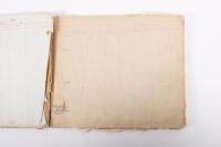 HAMILTON GROUP: A rare and important Hamilton Porsche Group original delivery book containing vehicle data entries starting from 1957 up to 1963, also includes some business correspondence mainly from the same timeframe - 3