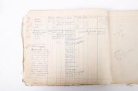 HAMILTON GROUP: A rare and important Hamilton Porsche Group original delivery book containing vehicle data entries starting from 1957 up to 1963, also includes some business correspondence mainly from the same timeframe - 10