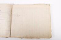 HAMILTON GROUP: A rare and important Hamilton Porsche Group original delivery book containing vehicle data entries starting from 1957 up to 1963, also includes some business correspondence mainly from the same timeframe - 19