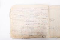 HAMILTON GROUP: A rare and important Hamilton Porsche Group original delivery book containing vehicle data entries starting from 1957 up to 1963, also includes some business correspondence mainly from the same timeframe - 26
