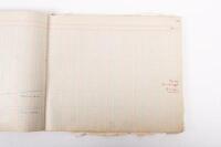 HAMILTON GROUP: A rare and important Hamilton Porsche Group original delivery book containing vehicle data entries starting from 1957 up to 1963, also includes some business correspondence mainly from the same timeframe - 57