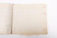 HAMILTON GROUP: A rare and important Hamilton Porsche Group original delivery book containing vehicle data entries starting from 1957 up to 1963, also includes some business correspondence mainly from the same timeframe - 66