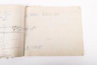 HAMILTON GROUP: A rare and important Hamilton Porsche Group original delivery book containing vehicle data entries starting from 1957 up to 1963, also includes some business correspondence mainly from the same timeframe - 108