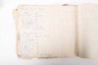 HAMILTON GROUP: A rare and important Hamilton Porsche Group original delivery book containing vehicle data entries starting from 1957 up to 1963, also includes some business correspondence mainly from the same timeframe - 115