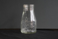 CASTROL: An original Castrol Wakefield embossed one imperial pint oil bottle