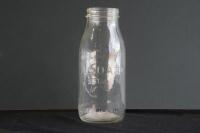 CALTEX: An original embossed Caltex one quart glass oil bottle&nbsp; - 6