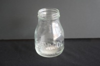 ENERGOL: An original embossed Energol one imperial pint glass oil bottle&nbsp;
