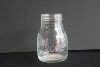ENERGOL: An original embossed Energol one imperial pint glass oil bottle&nbsp; - 4