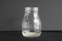 ENERGOL: An original embossed Energol one imperial pint glass oil bottle&nbsp; - 5