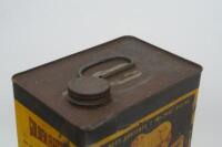 GOLDEN FLEECE: A Golden Fleece H.C.Sleigh Limited 'Multi-compounded Motor Oil' one imperial gallon tin - 7