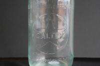 CALTEX: An original embossed Caltex one quart glass oil bottle&nbsp; - 5