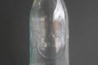 CALTEX: An original embossed Caltex one quart glass oil bottle&nbsp; - 6