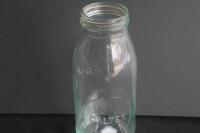 CALTEX: An original embossed Caltex one quart glass oil bottle&nbsp; - 7
